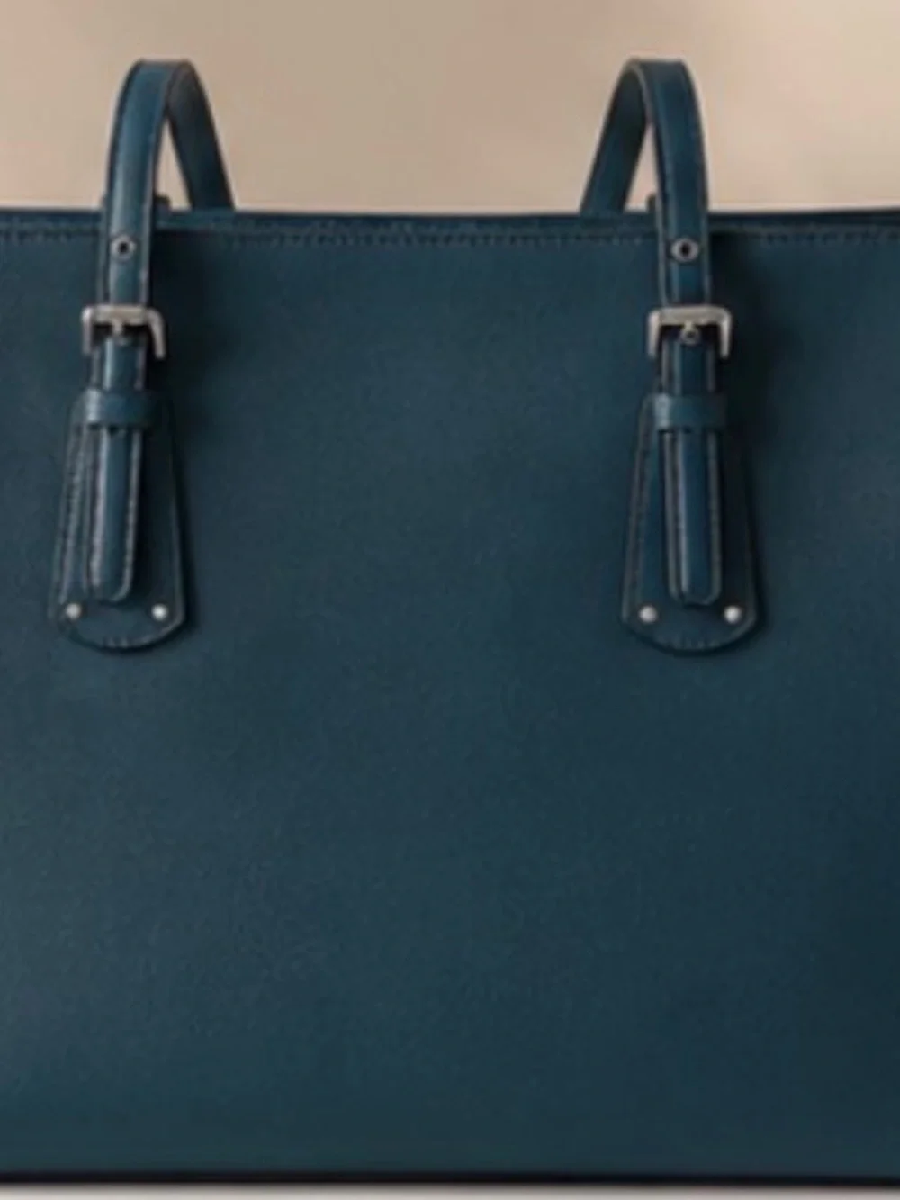 Michael Kors Jet Set Travel Large Top Zip Tote Saffiano Leather Shoulder Bag – B